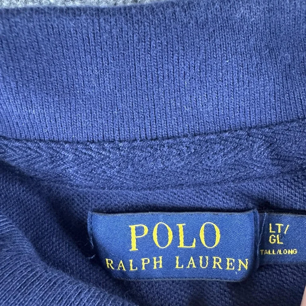 Polo Ralph Lauren Polo Shirt Mens LT Blue Graphic 67 Sporting Goods Tall